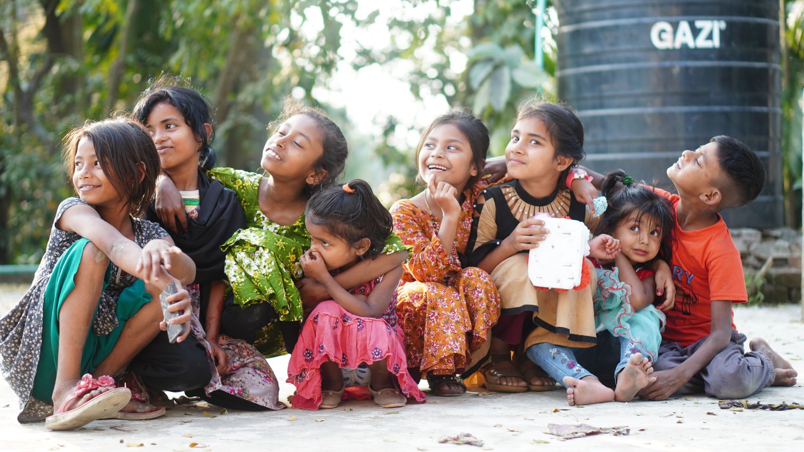 Children together